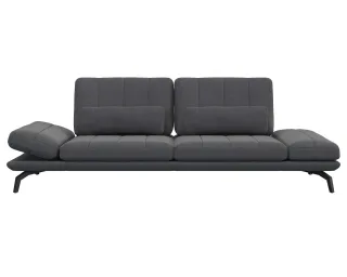 FLEXLUX 3-Sitzer "Tropea Funktionssofa, Designsofa, Relaxfunktion, TV-Couch," mit Armteilverstellung sowie Sitztiefenverstellung, Breite 252 cm
