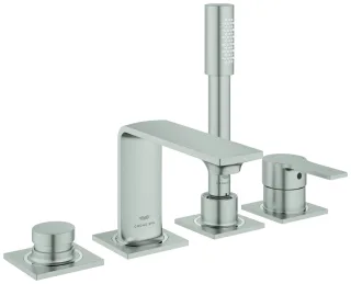 GROHE 4-Loch-Wannenarmatur Allure 19316_1 Oberbau supersteel, 19316DC1 19316DC1
