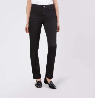 MAC - MAC JEANS - MELANIE, PERFECT Fit Forever Denim schwarz - Gr. - 44/30
