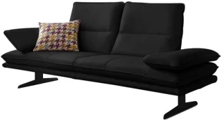 W.SCHILLIG 2-Sitzer "broadway" Sitztiefenverstellung, Kopfteil- & Seitenteilverstellung, Breite 216cm