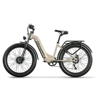 [EU Direct] Shengmilo S700 Electric Bike 48V 17.5AH SamsungBattery 1000W*2 Dual Motors Recommended Top Speed 25KM/H 26*3