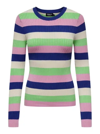 ONLY - ONLKAROL LS O-NECK CS KNT - Gr. - XS