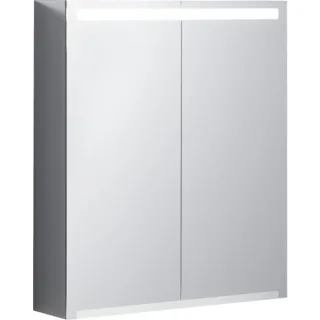 Geberit Option Spiegelschrank mit Beleuchtung zwei Türen, 60x70x15cm, 500582001 500582001