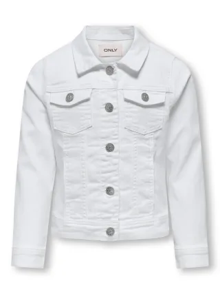 KIDS ONLY - KOGSARA WHITE DNM JACKET white - Gr. - 146
