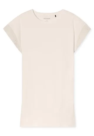 SCHIESSER - Nachthemd kz. 90cm off-white - Gr. - 46