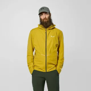 SALEWA - Pedroc Wind Kapuzenjacke Herren - Grün (Gr.50)