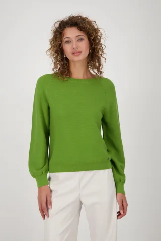 monari - Baumwoll-Strickpullover - Gr. - 34