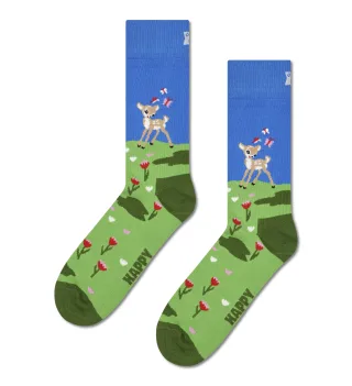 happy socks - Deer Sock Grün - Gr. - 38