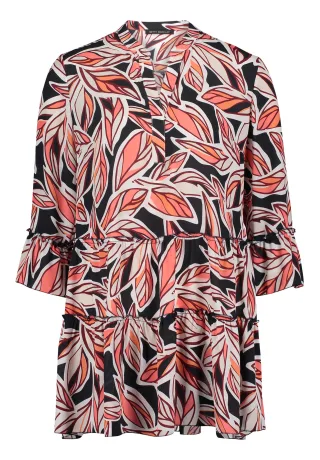 Betty Barclay - Tunika-Bluse dark blue/red - Gr. - 46