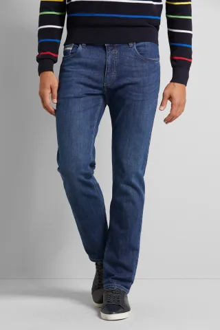 bugatti 5-Pocket-Jeans "Basic Essential" Authentic Denim