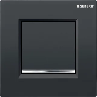 Geberit BetPl. Typ 30 zu UR-Strg. mit pneumatischer Sp-Ausl. schwarz, 243270KM1 243270KM1