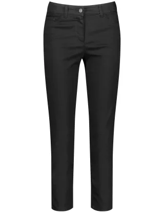 GERRY WEBER Edition - 7/8 Hose Best4me black black denim - Gr. - 34R
