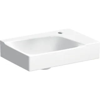 Geberit Xeno2 Handwaschbecken, 40x28cm Hahnloch rechts, ohne Überlauf, KeraTect, 500529011 500529011