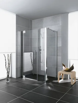 Kermi Pendeltür Pasa XP 1GR 1500x2000, silber mattglanz, ESG klar, PX1GR150201AK PX1GR150201AK
