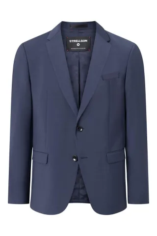 Strellson - Sakko Extra Slim Fit blau - Gr. - 44