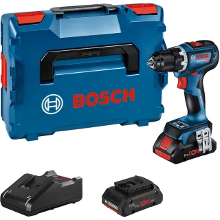 Bosch Akku-Bohrschrauber GSR 18V-90 C, 2 x Akku ProCORE18V 4.0Ah, L-BOXX - 06019K6004