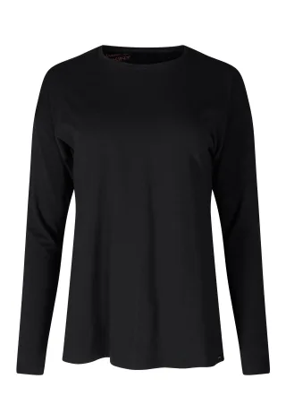 SKINY - Skiny Damen Shirt langarm Night In Mix & Match black - Gr. - 36