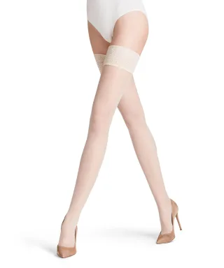 FALKE - FALKE Seidenglatt 15 DEN Damen champagne - Gr. - 8.75