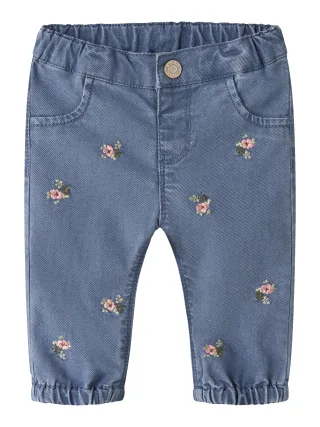 NAME IT - NBFROSE SHAPED R EMB JEANS 5321-YB H medium blue denim - Gr. - 68