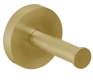 Herzbach Design iX Handtuchhaken groß Edelstahl Brass, 21.819500.1.41 21.819500.1.41