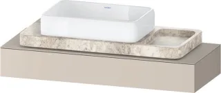 Duravit Qatego Konsole Taupe Matt 1200x480x170 mm - QA4699091910000 QA4699091910000