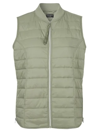 VIA APPIA DUE - Weste Rundhals Zipper salbei - Gr. - 46