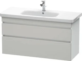 Duravit DuraStyle Waschtischunterbau wandhängend Betongrau & Weiß Matt 1130x448x610 mm - DS649500718 DS649500718
