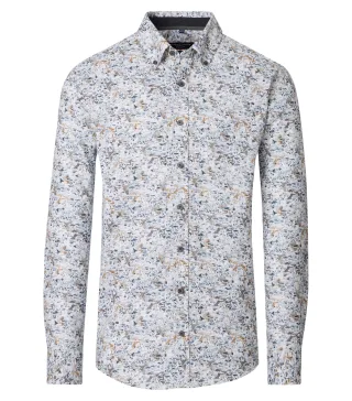 CASAMODA - Freizeithemd braun - Gr. - 3XL
