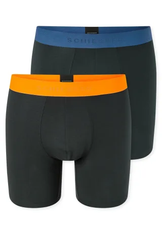 SCHIESSER - 2PACK Long-Shorts sortiert 15 - Gr. - 6