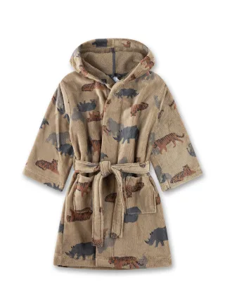 Sanetta - Bademantel/Morningcoat lorbeer - Gr. - 098