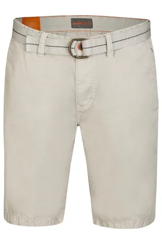 hattric - CHINO BERMUDA light grey uni - Gr. - 27