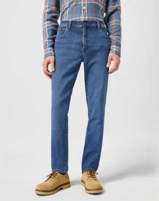 Wrangler 5-Pocket-Jeans "TEXAS SLIM" epic soft material