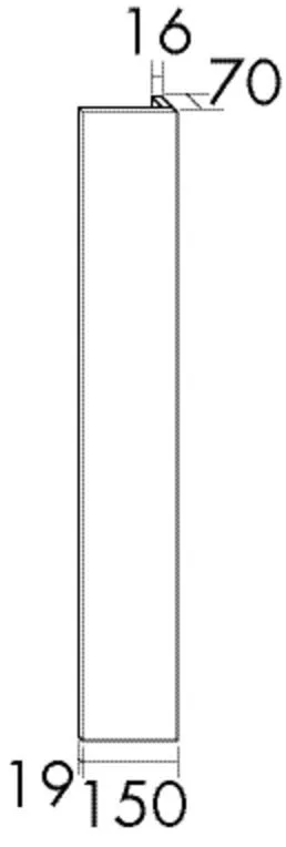 Burgbad Passblende rc40 Solitaire Matt 1100 x 850 mm Salbeigrau Matt, MPPB020F5963 MPPB020F5963