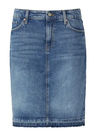 s.Oliver Red Label - Kurzer Jeansrock blau - Gr. - 38
