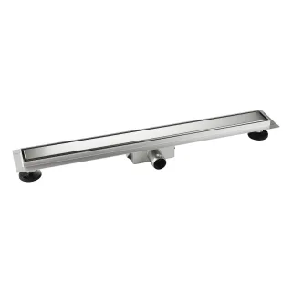 Neuesbad Edelstahl Duschrinne 900mm, mit Designrost D1-10 NBDR900D1-10