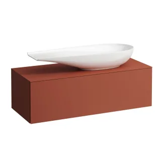 LAUFEN Waschtischunterschrank und Waschtischplatte ALESSI 500x1200x370 H4303230972691