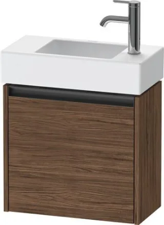 Duravit Ketho.2 Waschtischunterbau wandhängend Nussbaum dunkel Matt 484x238x440 mm - K25072R21210000 K25072R21210000
