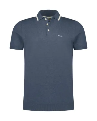 nza new zealand auckland - Shirts Männlich shadow navy melange - Gr. - M