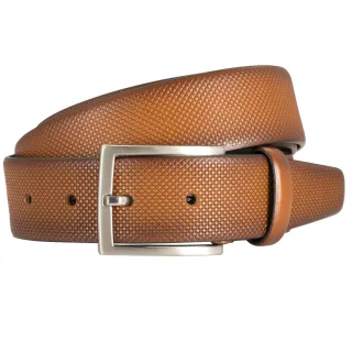 LINDENMANN - Ledergürtel LINDENMANN cognac - Gr. - 105