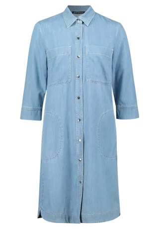 Betty Barclay - Hemdblusenkleid light blue denim - Gr. - 42