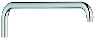 Grohe Brausearm Rainshower 14047 für Duschsysteme Ausladung 340 mm chrom, 14047000 14047000