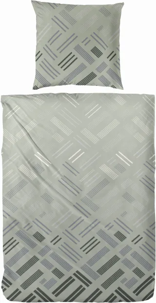 Primera Bettwäsche "Satin Bettwäsche "Retro"" 2 Stk. Mit Kindheitserinernden Tetris strukturen