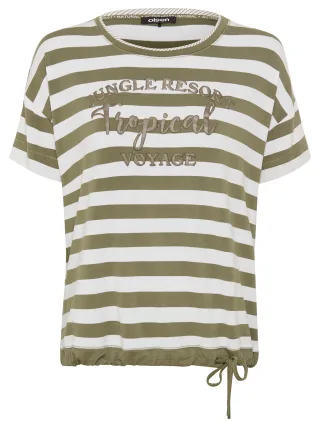 Olsen - T-Shirt Short Sleeves olive - Gr. - 46