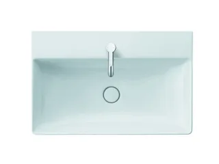 Duravit DuraSquare Waschtisch Weiß Hochglanz 800 mm - 2353800041 2353800041