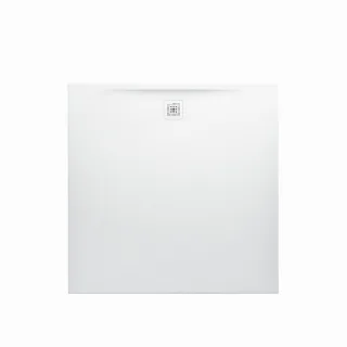 LAUFEN Duschwanne LAUFEN Pro 1400x1400x40 Marbond Ablauf seitlich anthrazit H2129580780001