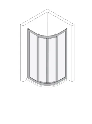 Koralle Viertelkreis TwiggyTop VKPTT R500 80, V446308018A21 V446308018A21