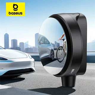 Baseus 360° Car Backseat Rear View Mirror with Safety Hammer Full Vision Wide Angle Get Off Safety Assistant Waterproof