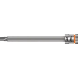 Wera 8767 A HF TORX Zyklop Bitnuss mit 1/4"-Antrieb, mit Haltefunktion Mangoorange - 05003370001