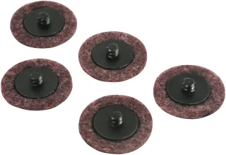 HAZET Schleifvlies Satz, ⌀ 50 mm, 5 Stück - 9033-11-0150/5