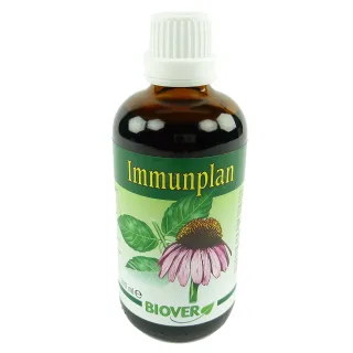 Biover -  Pflanzen Tropfen - Nahrungs Ergänzung  Mineralien  Homöopathie 100ml - Immunplan